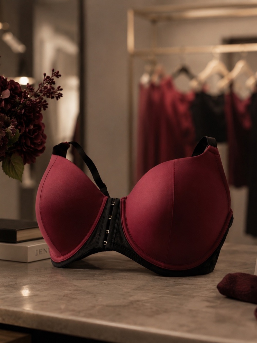 Pour Moi Contradiction “Hook-Up” Front Close Bra and Brief